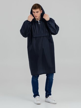 Дождевик-анорак Alatau, темно-синий, единый размер Дождевик-анорак Alatau, темно-синий, единый размер