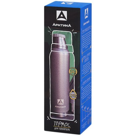 Термос «Арктика Hammerite 750», серебристый Термос «Арктика Hammerite 750», серебристый