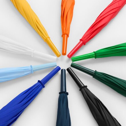 Зонт-трость Promo, голубой Зонт-трость Promo, голубой