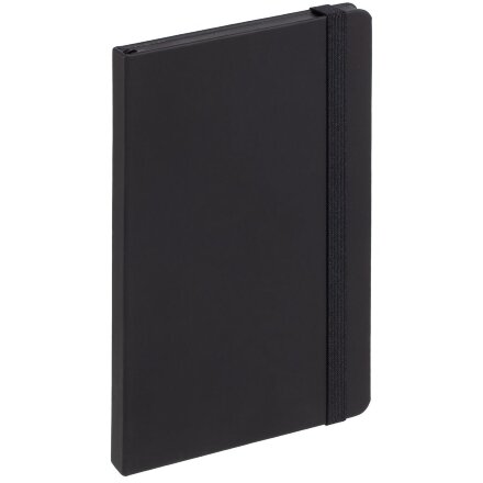 Блокнот Shall, в линейку, черный Блокнот Shall, в линейку, черный