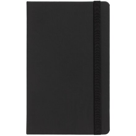 Блокнот Shall, в линейку, черный Блокнот Shall, в линейку, черный