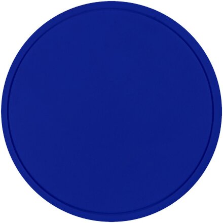 Лейбл ПВХ Dzeta Round, L, синий Лейбл ПВХ Dzeta Round, L, синий