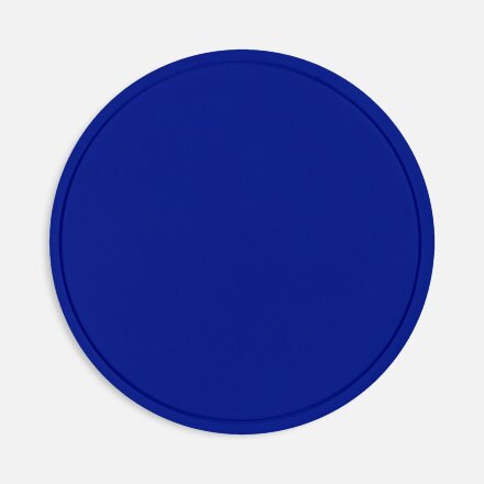 Лейбл ПВХ Dzeta Round, L, синий