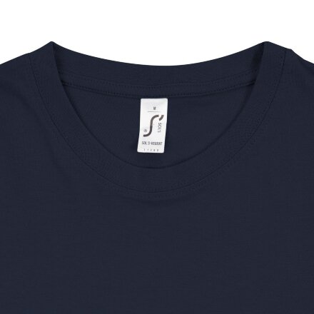 Футболка унисекс Regent 150, темно-синяя (navy) Футболка унисекс Regent 150, темно-синяя (navy)