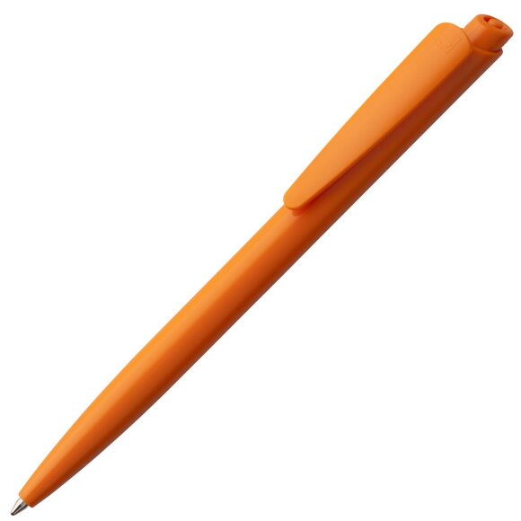 Ручка шариковая Senator Dart Polished, оранжевая с нанесением логотипа