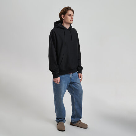 Худи релакс унисекс ADVENTURE, черный, размер XL/2XL