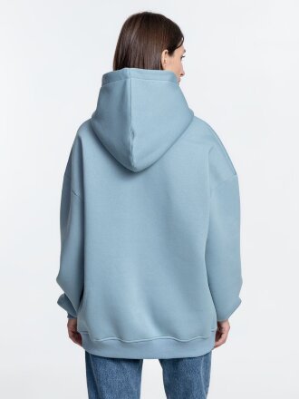 Худи Kulonga Oversize, серо-голубое Худи Kulonga Oversize, серо-голубое