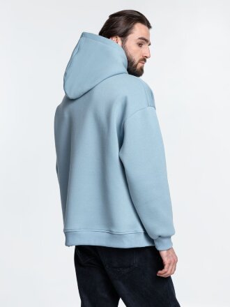 Худи Kulonga Oversize, серо-голубое Худи Kulonga Oversize, серо-голубое