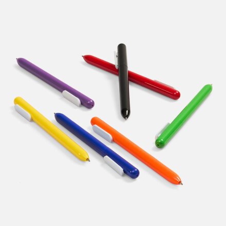 Ручка шариковая Swiper, зеленая с белым Ручка шариковая Swiper, зеленая с белым