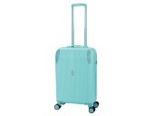 Чемодан TORBER В Отпуск, бирюзовый, ABS-пластик, 41 х 25 х 61 см, 48 л, 2,7 кг Чемодан TORBER В Отпуск, бирюзовый, ABS-пластик, 41 х 25 х 61 см, 48 л, 2,7 кг