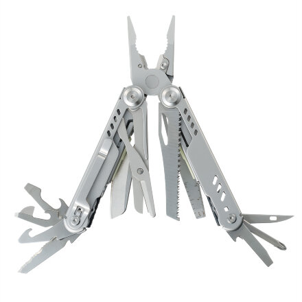 Мультитул Stinger, 110 х 27 мм, 21 функция, сталь, серебристый, в картонной коробке, в комплекте нейлоновый чехол Мультитул Stinger, 110 х 27 мм, 21 функция, сталь, серебристый, в картонной коробке, в комплекте нейлоновый чехол
