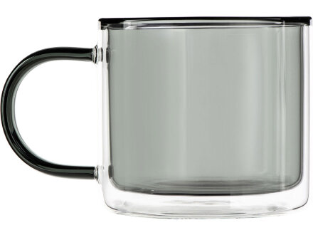 Кружка с двойными стенками 250 мл, черный Кружка с двойными стенками 250 мл, черный