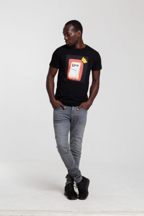 Футболка «Сода», черная Футболка «Сода», черная