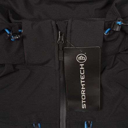 Куртка софтшелл женская Patrol, черная с красным Куртка софтшелл женская Patrol, черная с красным