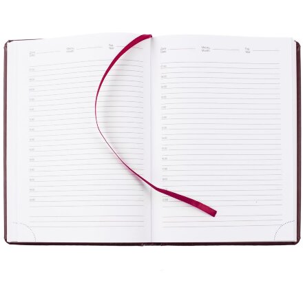 Ежедневник Prizma, недатированный, бордовый Ежедневник Prizma, недатированный, бордовый