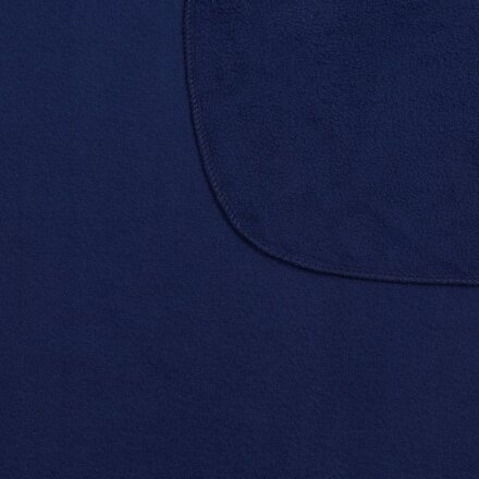 Флисовый плед Warm&Peace XL, синий