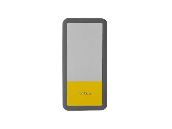 Внешний аккумулятор Rombica NEO Bright 4C, желтый с нанесением логотипа