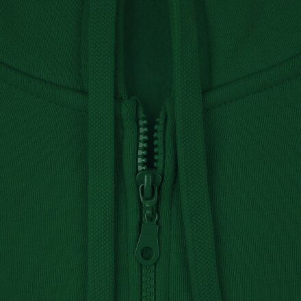 Толстовка на молнии с капюшоном Siverga Heavy 2.0, темно-зеленая Толстовка на молнии с капюшоном Siverga Heavy 2.0, темно-зеленая