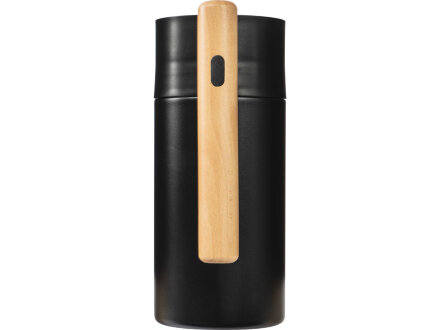 Вакуумный термокувшин Arctic с ситечком, 1200мл, черный Вакуумный термокувшин Arctic с ситечком, 1200мл, черный