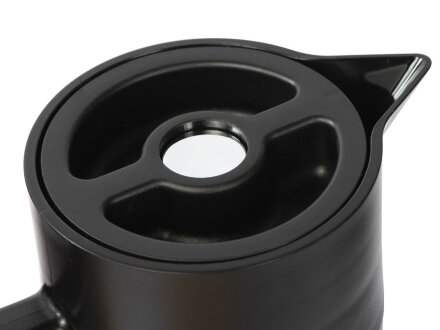 Вакуумный термокувшин Arctic с ситечком, 1200мл, черный Вакуумный термокувшин Arctic с ситечком, 1200мл, черный