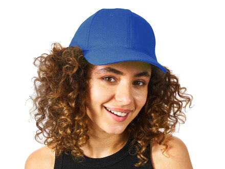 Бейсболка Detroit 6-ти панельная, классический синий Бейсболка Detroit 6-ти панельная, классический синий