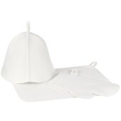 Набор для бани «Парилка», белый Набор для бани «Парилка», белый