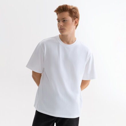 Футболка унисекс RUST NEO, 250гр., белый (белоснежный), размер XS/S