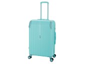 Чемодан TORBER В Отпуск, бирюзовый, ABS-пластик, 48 х 29,5 х 72 см, 80 л, 3,4 кг Чемодан TORBER В Отпуск, бирюзовый, ABS-пластик, 48 х 29,5 х 72 см, 80 л, 3,4 кг
