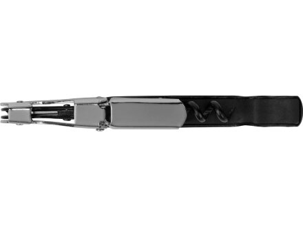 Штопор-открывалка Wine c пластиковой ручкой, серебристый Штопор-открывалка Wine c пластиковой ручкой, серебристый