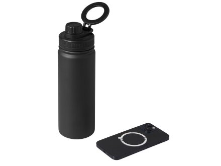Вакуумная термобутылка с magsafe-держателем INSIDER, 600 мл, черный