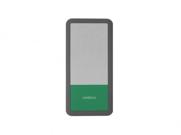 Внешний аккумулятор Rombica NEO Bright 5C, зеленый с нанесением логотипа