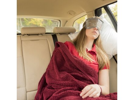 Маска для глаз и грелка Bluff, серый Маска для глаз и грелка Bluff, серый