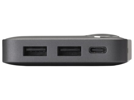 Внешний аккумулятор с дисплеем Mild, 10 000 mAh, темно-серый Внешний аккумулятор с дисплеем Mild, 10 000 mAh, темно-серый