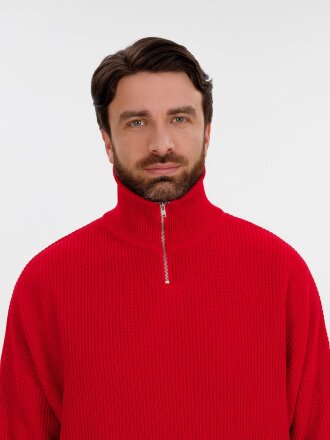 Джемпер Siluetti Birne, красный Джемпер Siluetti Birne, красный