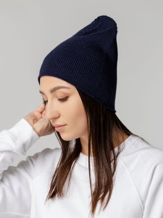 Шапка Dalia, темно-синяя Шапка Dalia, темно-синяя