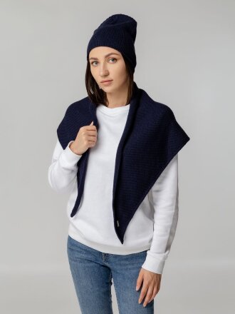 Шапка Dalia, темно-синяя Шапка Dalia, темно-синяя