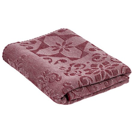 Плед Ornamental, бордовый Плед Ornamental, бордовый