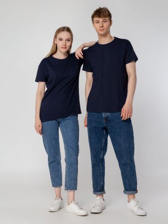 Футболка унисекс Regent 150, кобальт (темно-синяя) Футболка унисекс Regent 150, кобальт (темно-синяя)