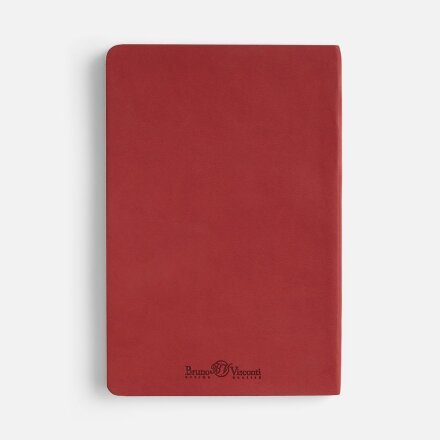 Бизнес-блокнот Megapolis Flex, бордовый