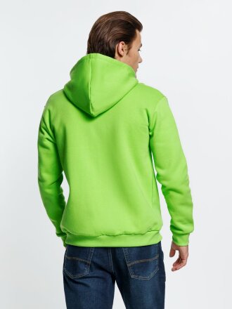Толстовка на молнии с капюшоном Siverga Heavy 2.0, зеленое яблоко Толстовка на молнии с капюшоном Siverga Heavy 2.0, зеленое яблоко
