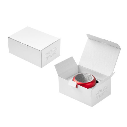 Беспроводная колонка Passion 80dB 600 mAh, красная Беспроводная колонка Passion 80dB 600 mAh, красная