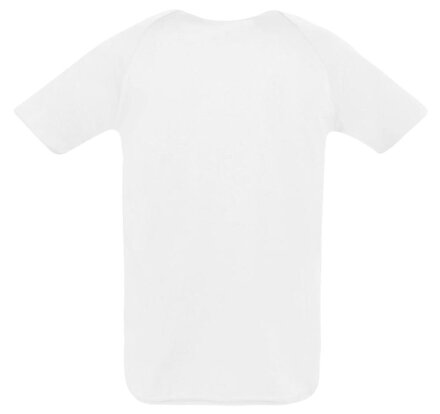 Футболка унисекс Sporty 140, белая Футболка унисекс Sporty 140, белая