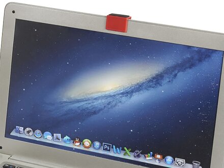 Блокировщик камеры с мягкой стороной, предназначенной для очистки монитора, красный Блокировщик камеры с мягкой стороной, предназначенной для очистки монитора, красный