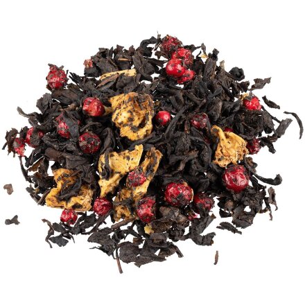 Чай «Сокочай» в желтой декоративной банке, черный с ананасом и брусникой Чай «Сокочай» в желтой декоративной банке, черный с ананасом и брусникой