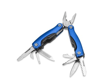 Подарочный набор Путешественник с флягой и мультитулом, синий Подарочный набор Путешественник с флягой и мультитулом, синий