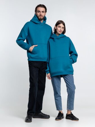 Худи Kulonga Oversize, бирюзовое Худи Kulonga Oversize, бирюзовое