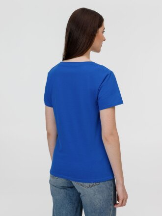 Футболка женская E150, ярко-синяя Футболка женская E150, ярко-синяя