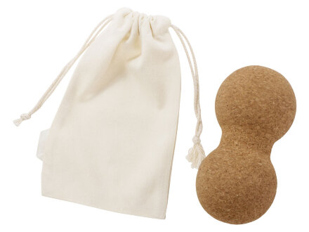 Массажный мяч двойной для МФР Corbell, 8х16 см Массажный мяч двойной для МФР Corbell, 8х16 см