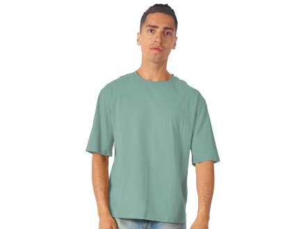 Футболка оверсайз Liyon унисекс, пыльно-бирюзовый Футболка оверсайз Liyon унисекс, пыльно-бирюзовый