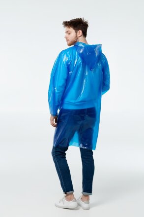 Дождевик-плащ BrightWay, синий Дождевик-плащ BrightWay, синий